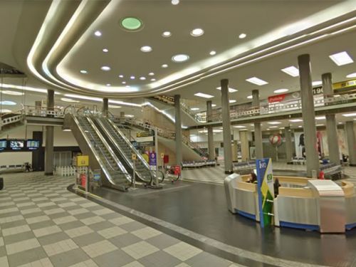 Interior do aeroporto de Congonhas