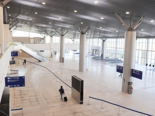 Aeroporto de Porto Alegre área interna