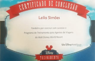 Certificado Leila Simões