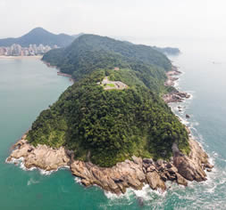 Imagem aérea de Praia Grande