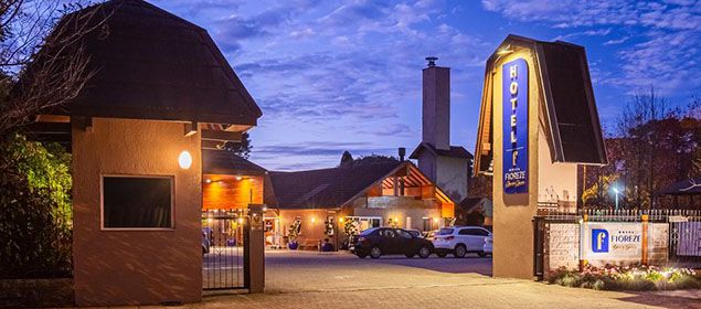 Fachada do hotel Fioreze Quero Quero