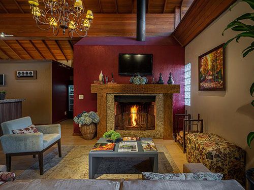 Sala do hotel Fioreze Quero Quero