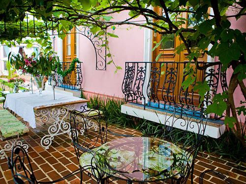 Área externa do Hotel Boutique Quinta das Videiras