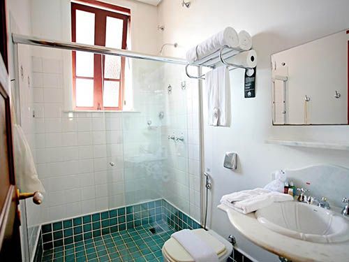 Banheiro do Hotel Boutique Quinta das Videiras