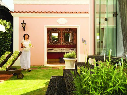 Jardim do Hotel Boutique Quinta das Videiras