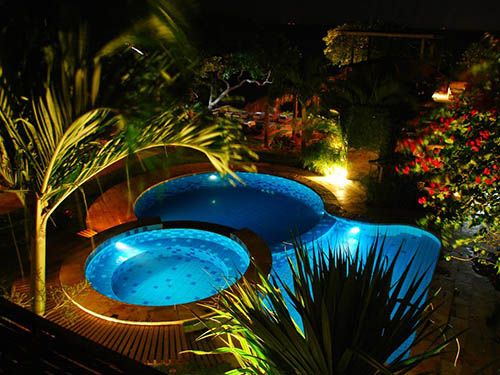 piscina da pousada Jeribá