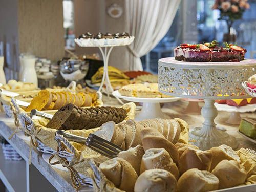 café da manhã Pousada Doce Canela