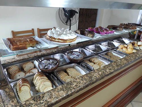 café da manhã Pousada Ilha Bella