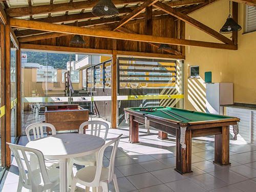 área de jogos Bombinhas Praia Apart Hotel