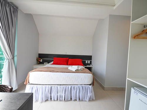 quarto grande Pousada Retiro das Ilhas