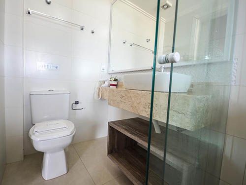 banheiro Pousada Retiro das Ilhas