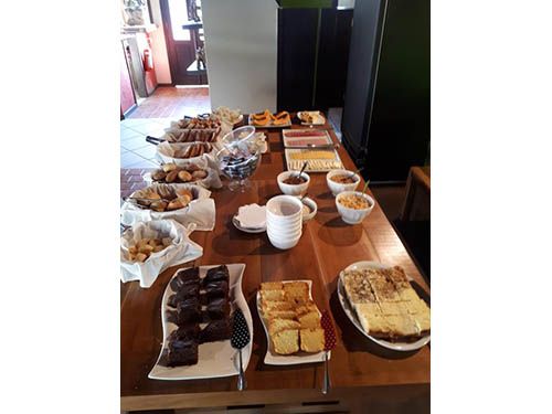 café da manhã Pousada Ganesh