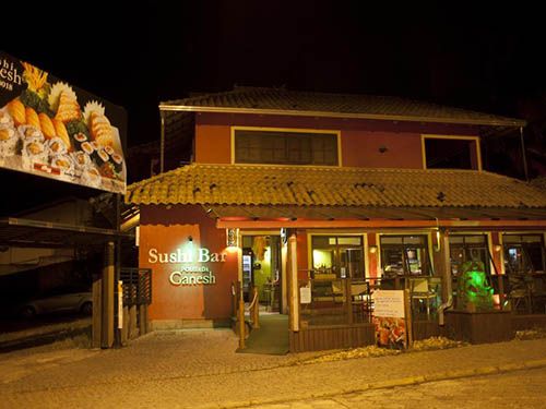 sushi bar Pousada Ganesh