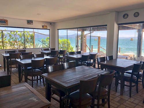 Restaurante da pousada dos Golfinhos