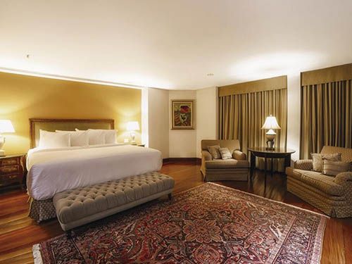 quarto grande Ouro Minas Palace Hotel