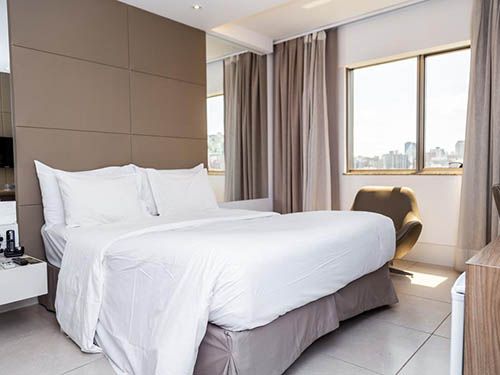 quarto Hilton Garden Inn Belo Horizonte Lourdes