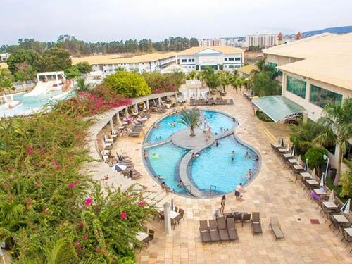 piscina do Lacqua Di Roma Acqua Park