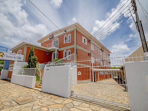 Fachada da Pousada Recanto das Caldas