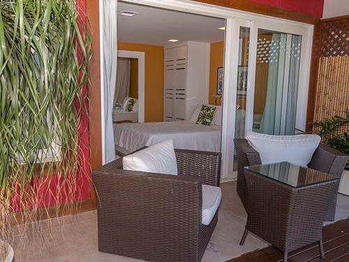 Suíte da Pousada Ao Por do Sol