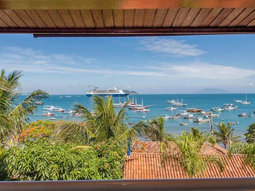 Vista para o mar do Hotel Atlântico Búzios Convention & Resort