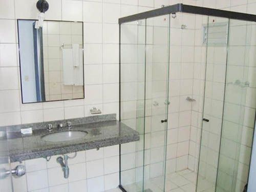 Banheiro do Joaquina Beach Hotel