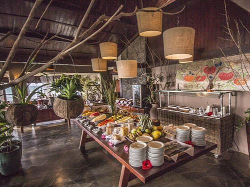 comidas da Pousada Tabapitanga