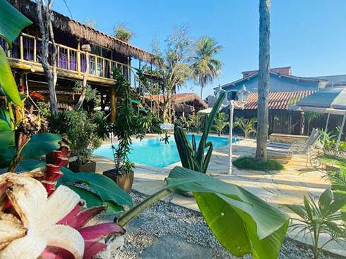 Jardim da Pousada Papaya Container