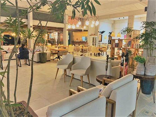 Recepção do Hotel Village Enseada