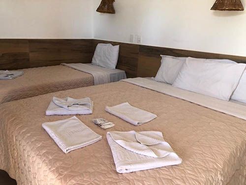 Quarto do Hotel Porto do Eixo