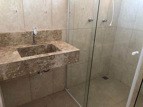 Banheiro do Hotel Porto do Eixo