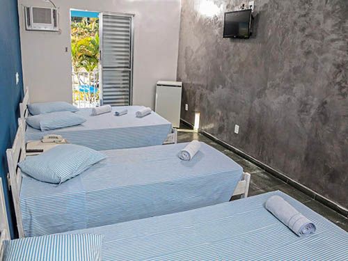 Quarto do Hotel Costa Azul