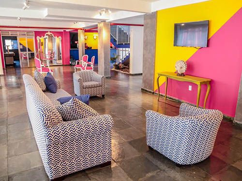 Recepção do Hotel Costa Azul