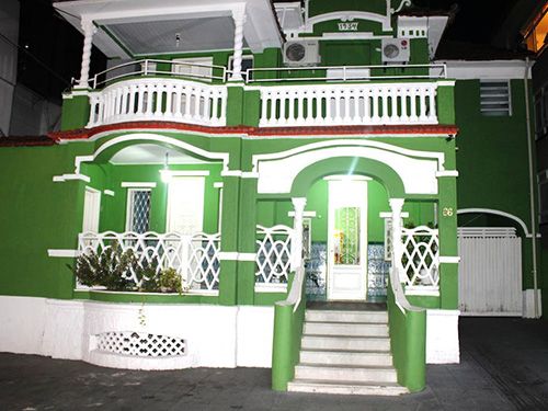 entrada da Pousada Beira Mar