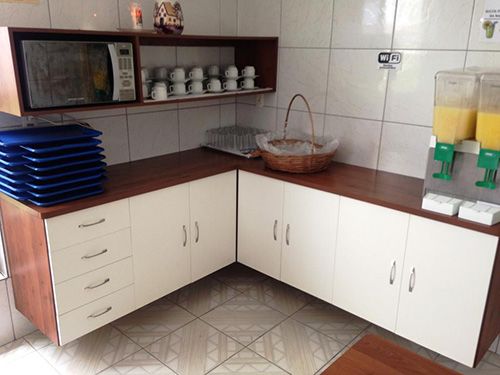 cozinha da Pousada Beira Mar