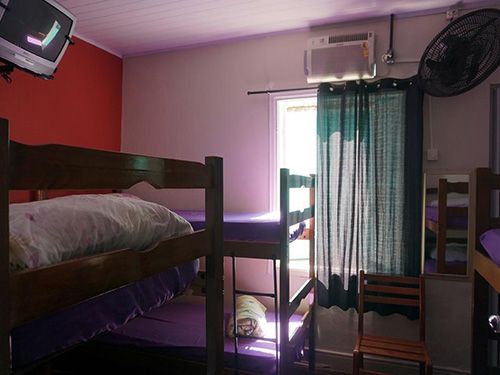 quarto da Pousada Orquidário