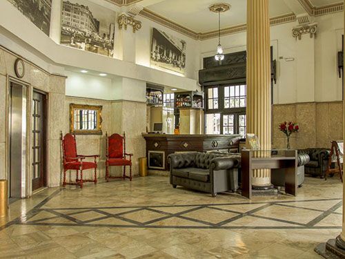 Recepção do Atlântico Hotel