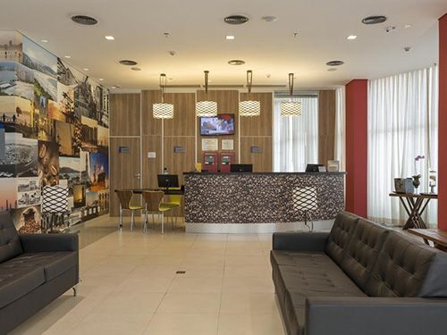 portaria do Comfort Hotel Santos