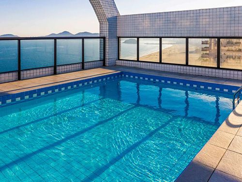 piscina do Mercure Santos
