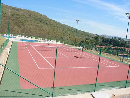 Quadra do Hotel Golden Park All Inclusive Poços de Caldas