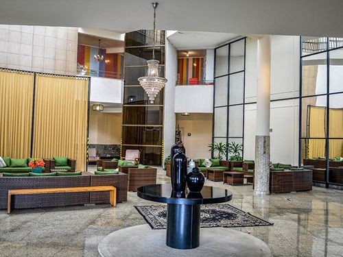 Recepção do Hotel Golden Park All Inclusive Poços de Caldas