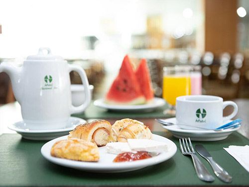 Café do Hotel Nacional Inn Poços de Caldas