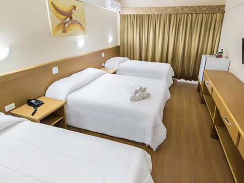 Quarto do Hotel Nacional Inn Poços de Caldas