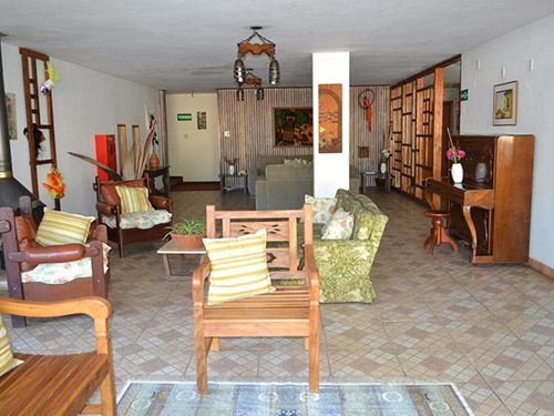 Recepção do Hotel Pousada Icaraí