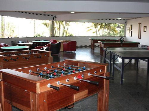 sala de jogos do Vilage Inn All Inclusive
