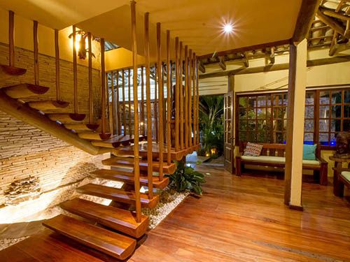 Interior da pousada Aurora