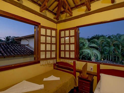 Quarto da pousada Aurora