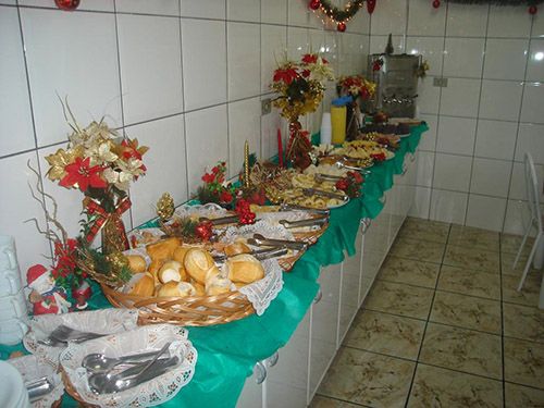 café da manhã da Pousada Praia do Sol