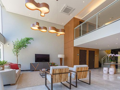 sala do Hotel Villa Fiori