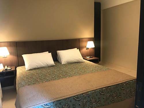 quarto do Mariano Palace Hotel