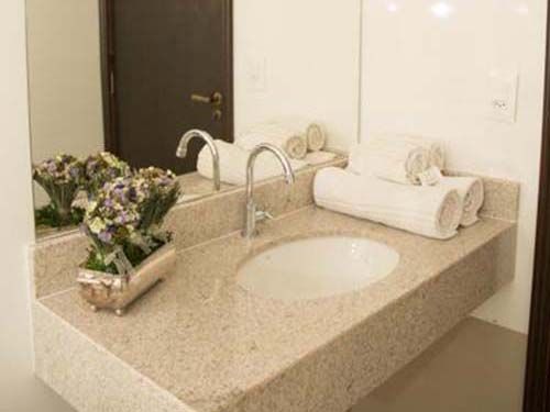 banheiro do Mariano Palace Hotel